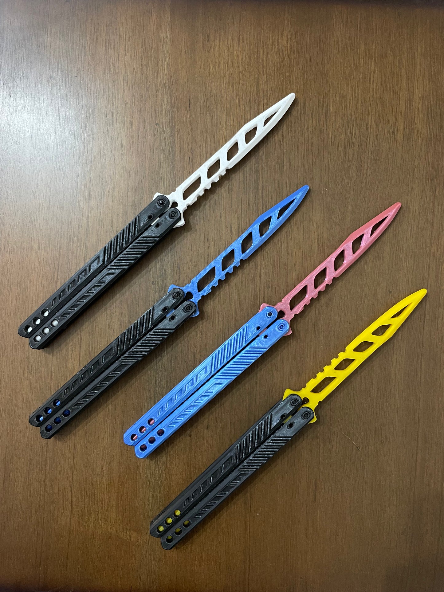 3D Printed Butterfly Knife (Toy) | Balisong | Hexentrix 3D