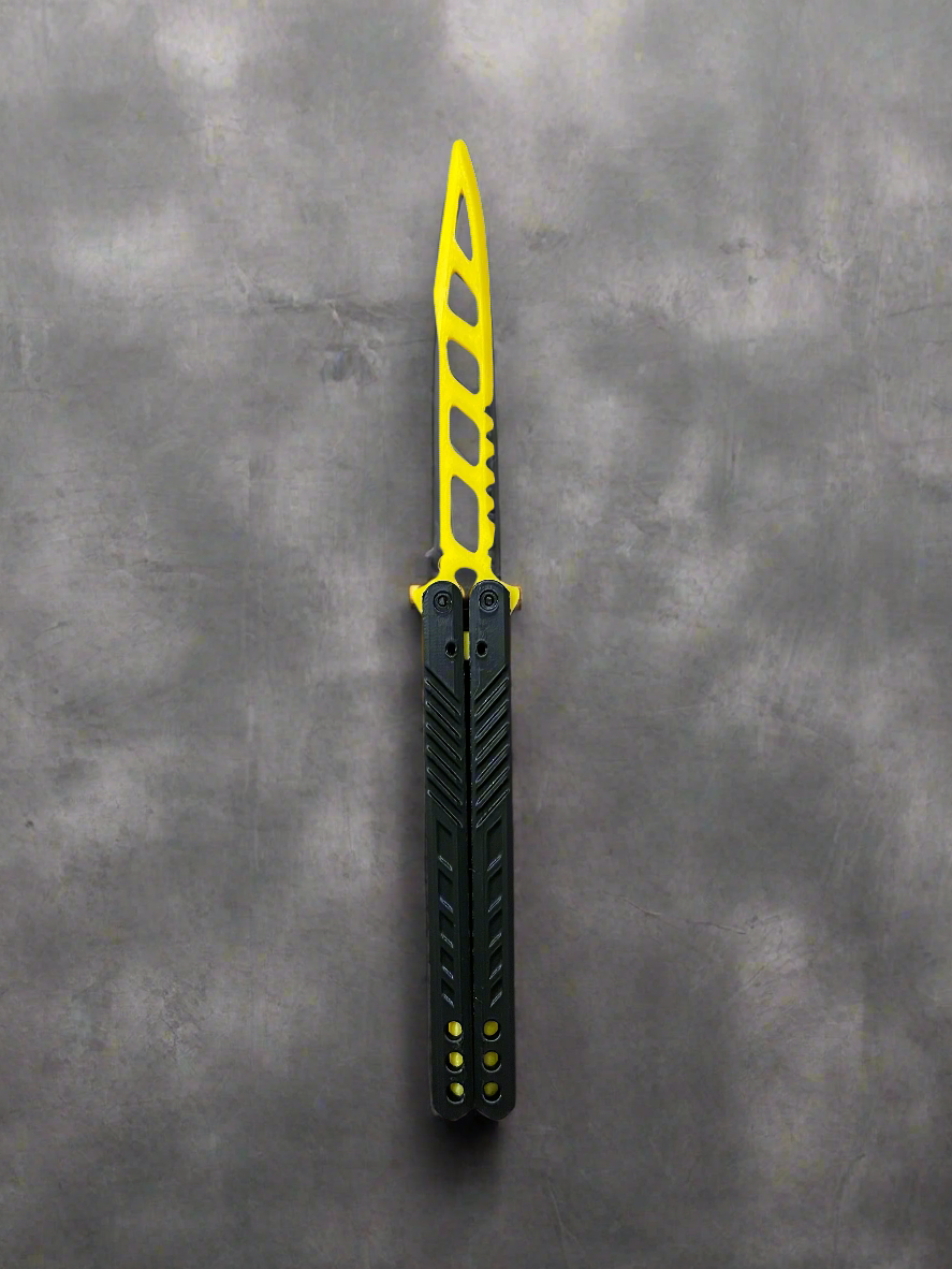 3D Printed Butterfly Knife (Toy) | Balisong | Hexentrix 3D