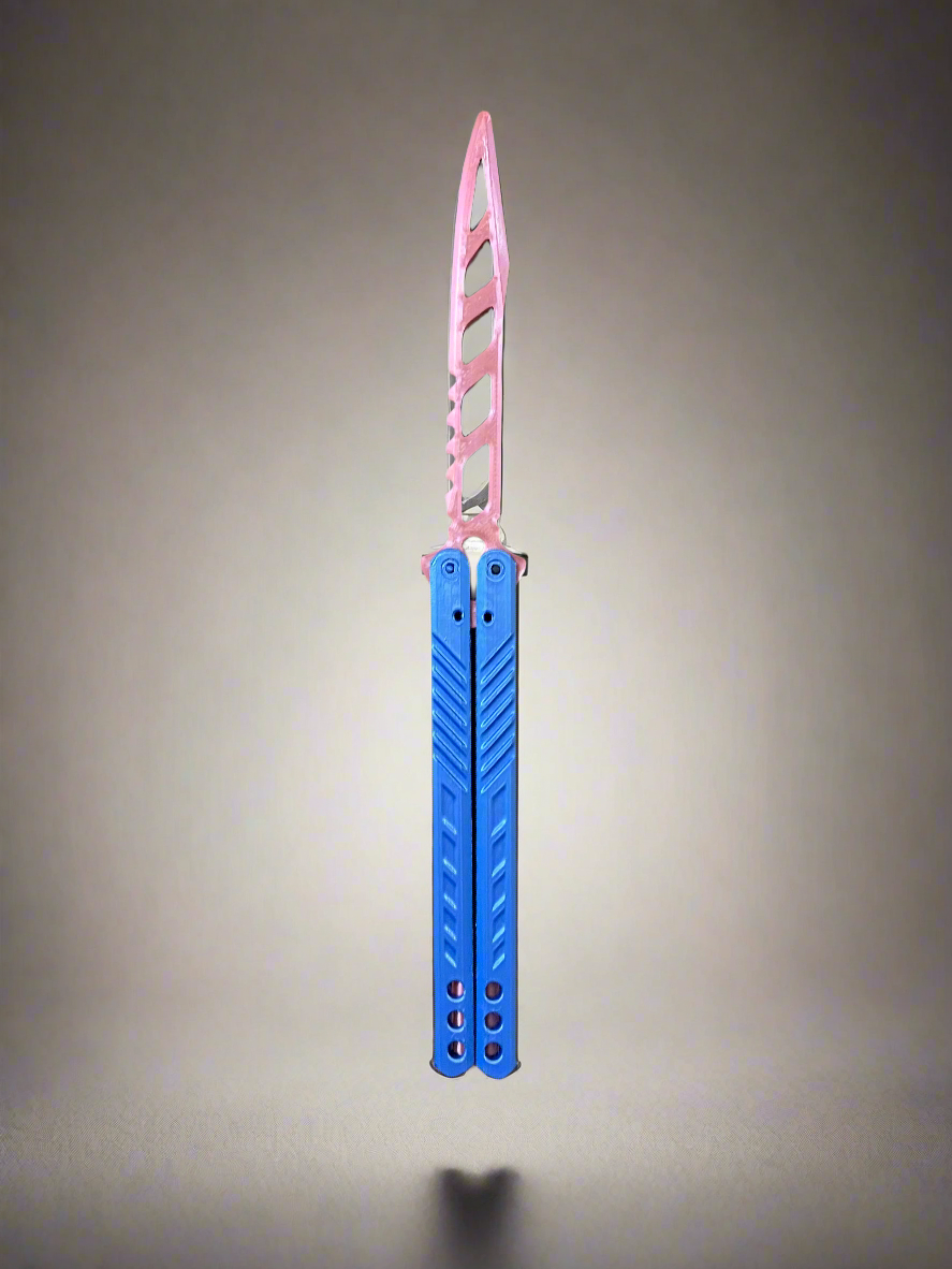 3D Printed Butterfly Knife (Toy) | Balisong | Hexentrix 3D