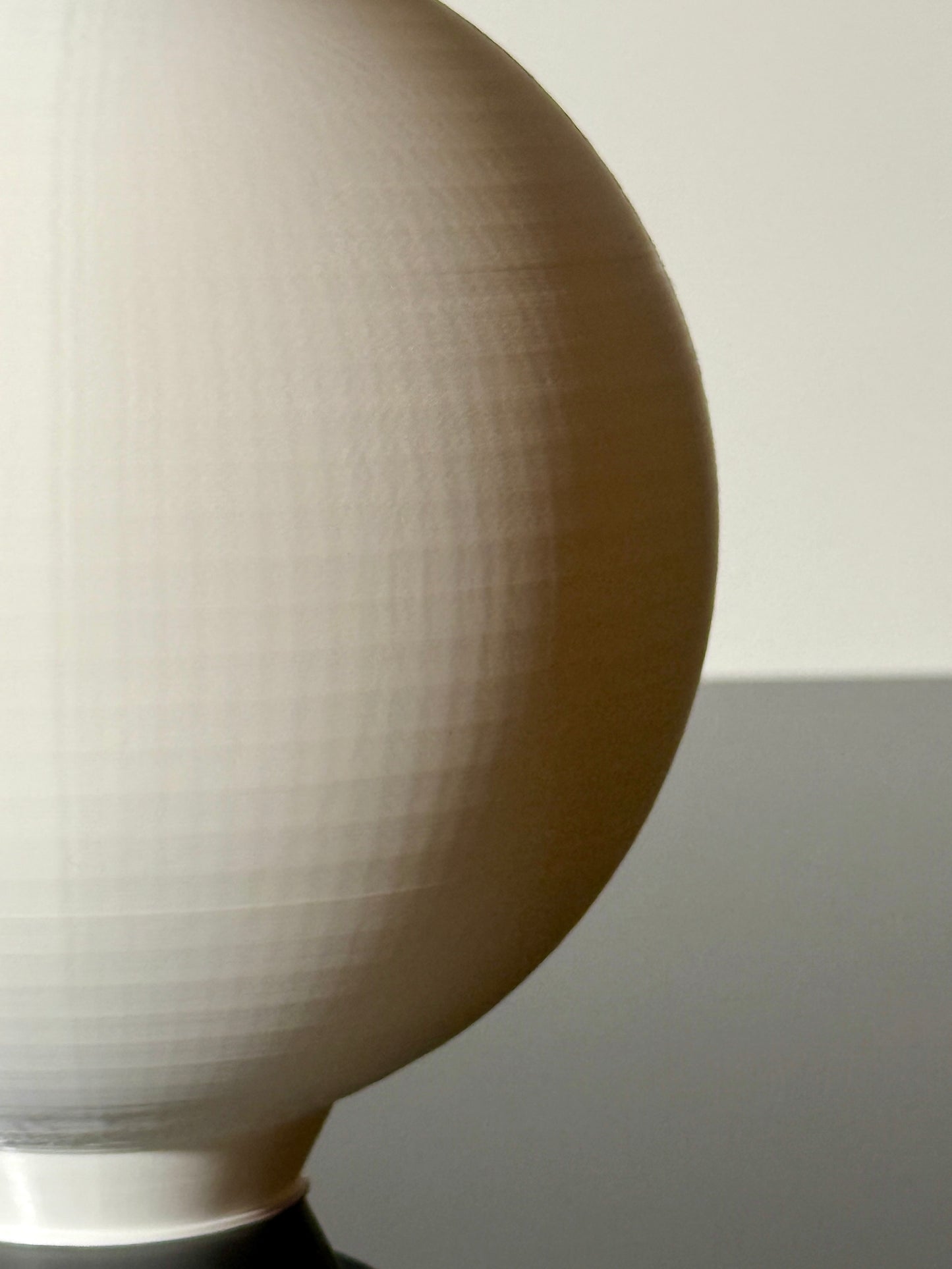3D Printed Globe Lamp | White LED RGB Lamp with Remote | Hexentrix 3D