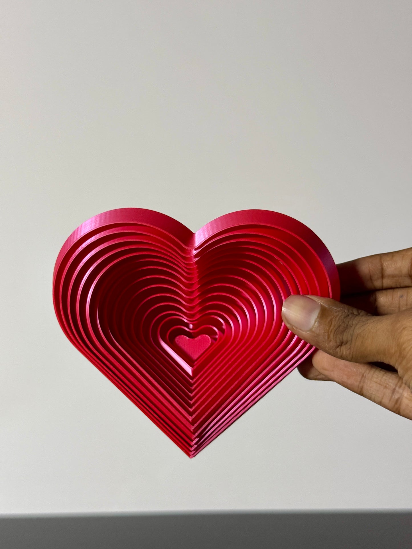 3D Printed Heart Fidget Toy | Stress-Relief Fidget Toys | Hexentrix 3D