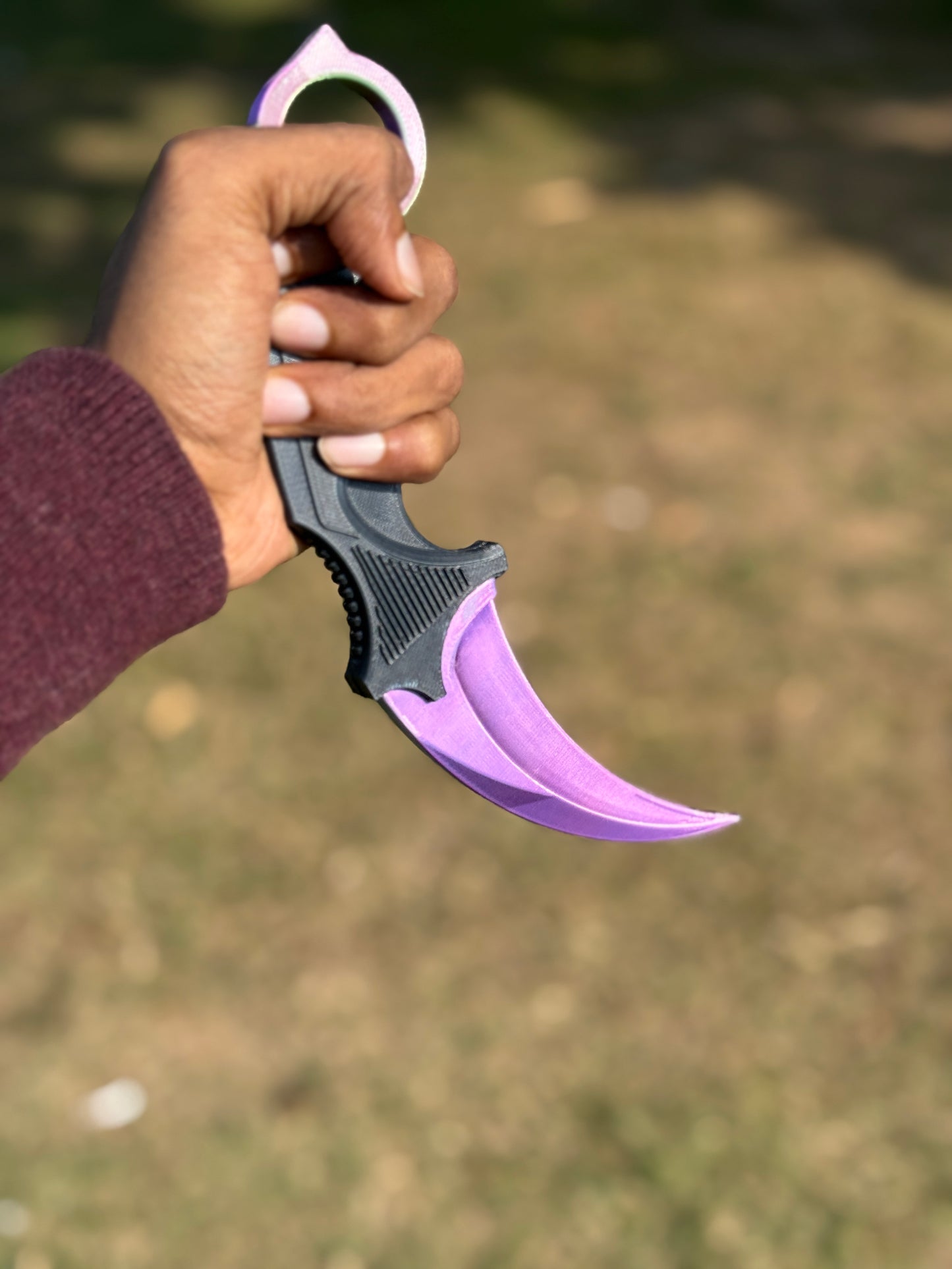 3D Printed Karambit Knife (Toy) | Karambit CS GO | Hexentrix 3D