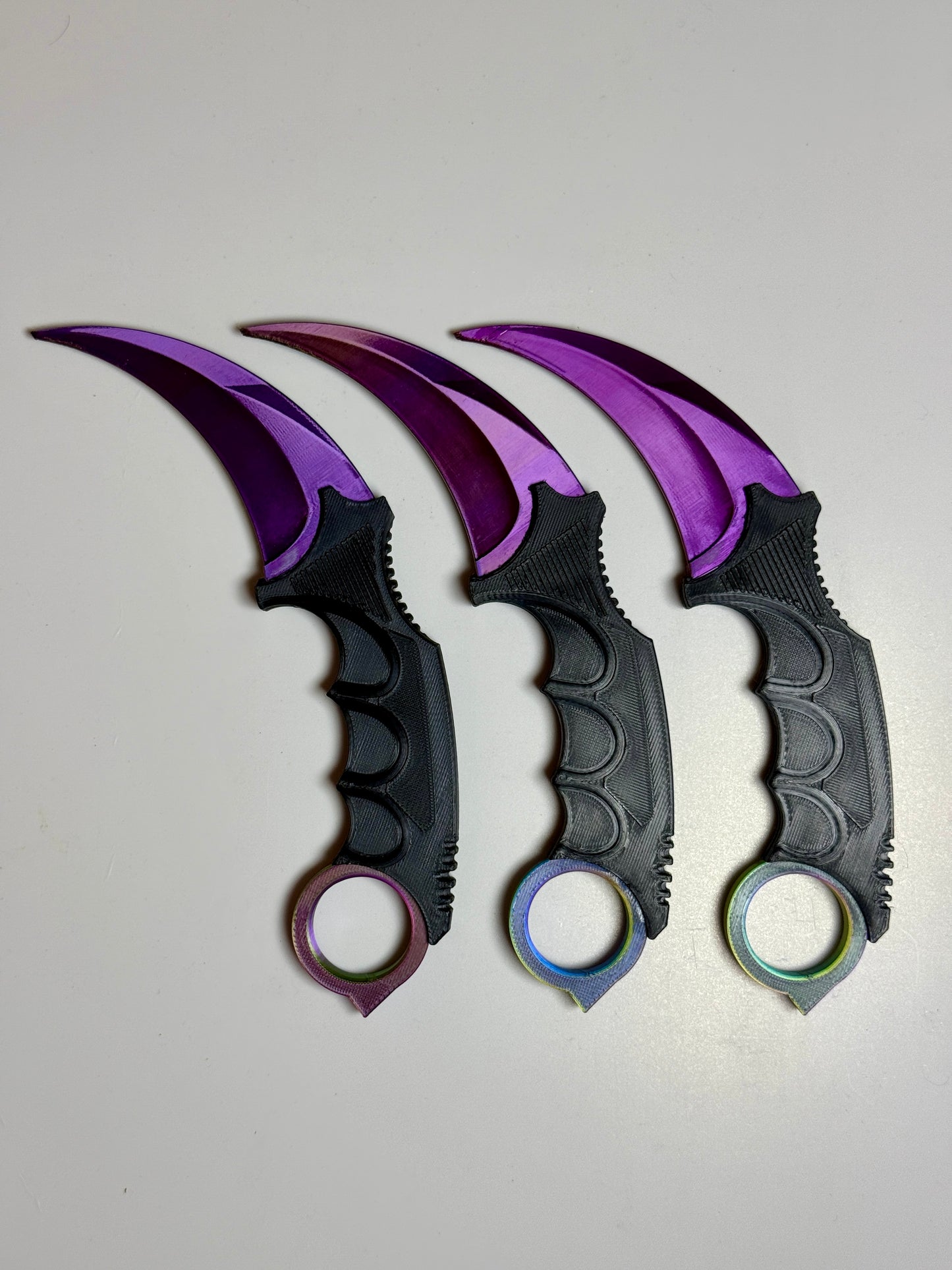 3D Printed Karambit Knife (Toy) | Karambit CS GO | Hexentrix 3D