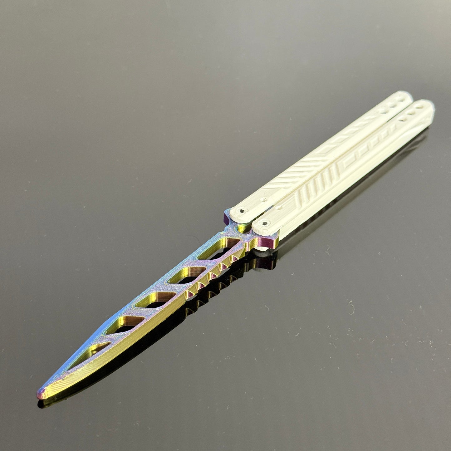 3D Printed Butterfly Knife (Toy) | Balisong | Hexentrix 3D