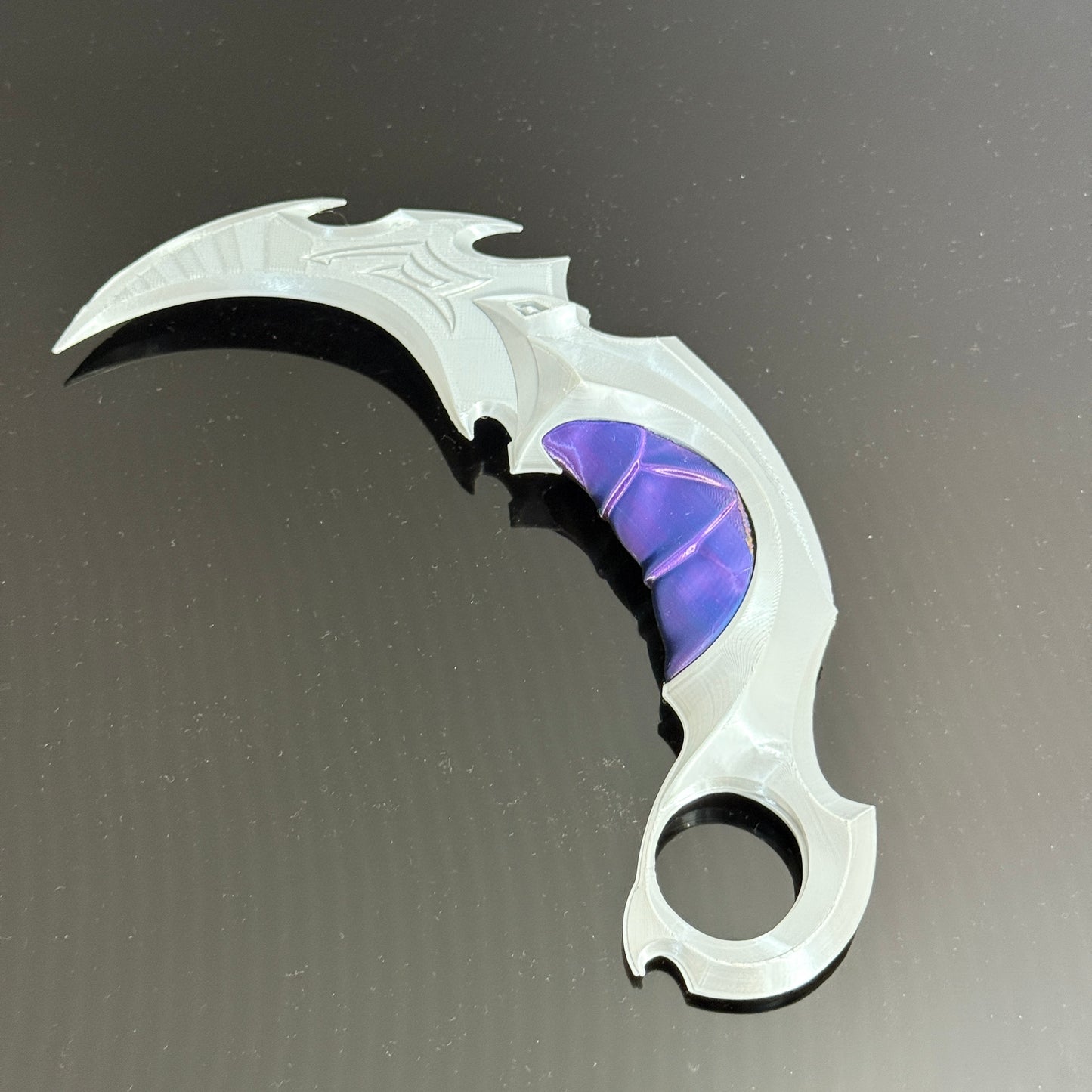 3D Printed Reaver Karambit | Valorant Reaver | Hexentrix 3D