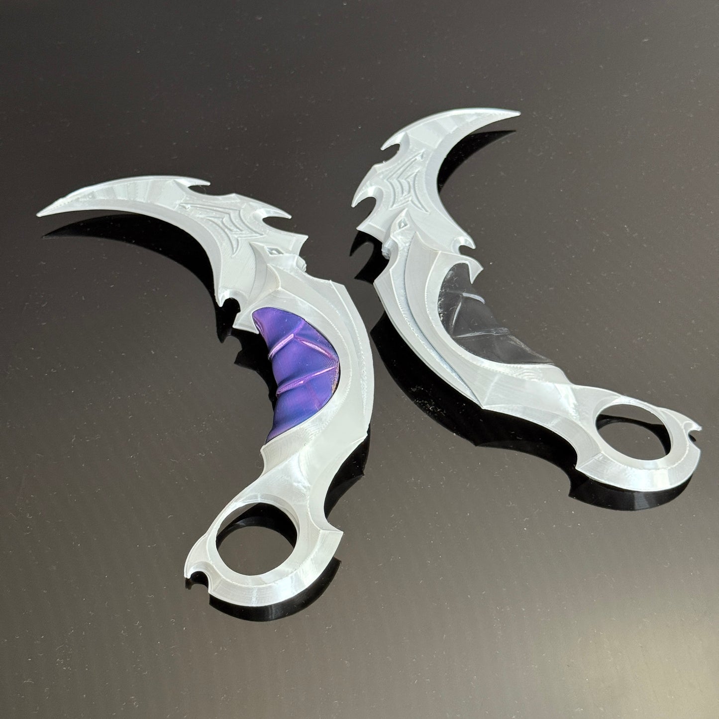 3D Printed Reaver Karambit | Valorant Reaver | Hexentrix 3D