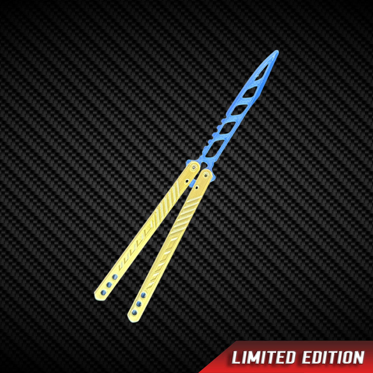 3D Printed Butterfly Knife (Toy) | Balisong | Hexentrix 3D