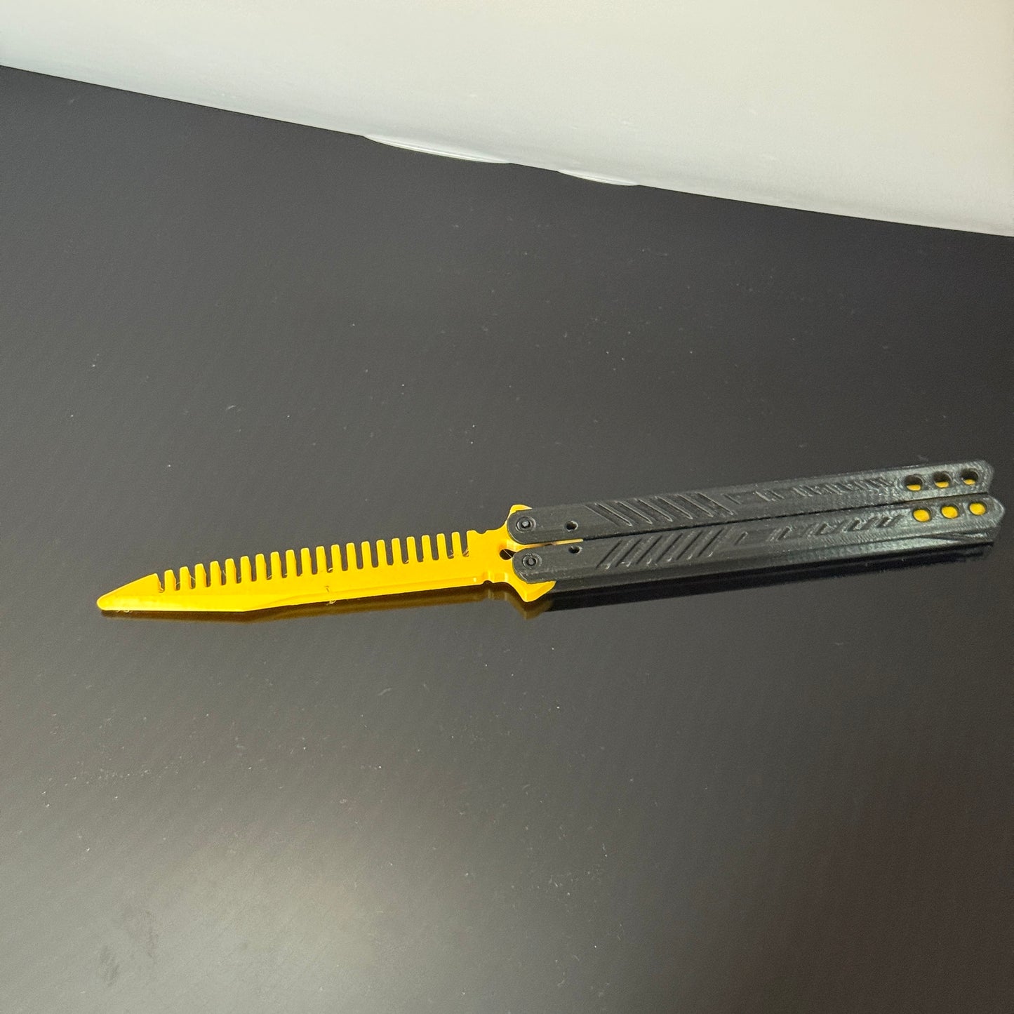 3D Printed Butterfly Knife (Toy) | Balisong | Hexentrix 3D