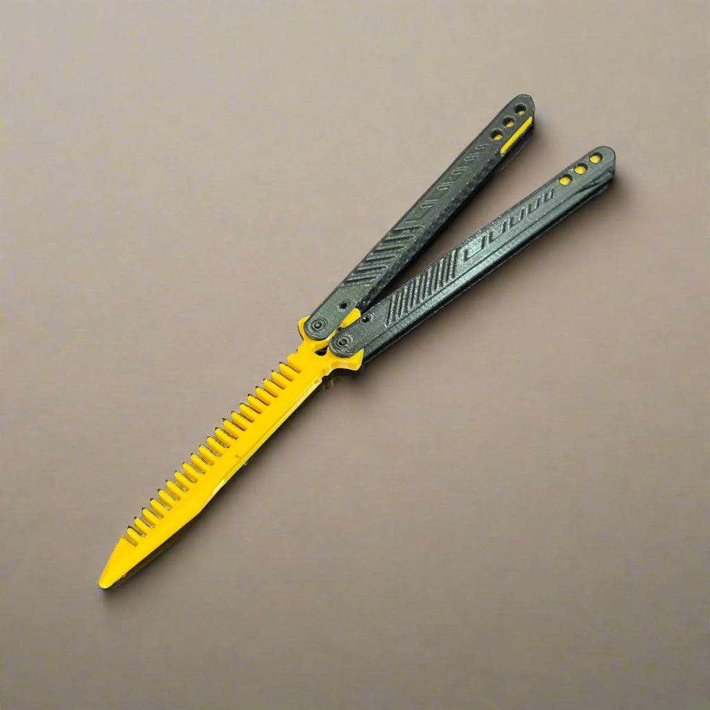 3D Printed Butterfly Knife (Toy) | Balisong | Hexentrix 3D