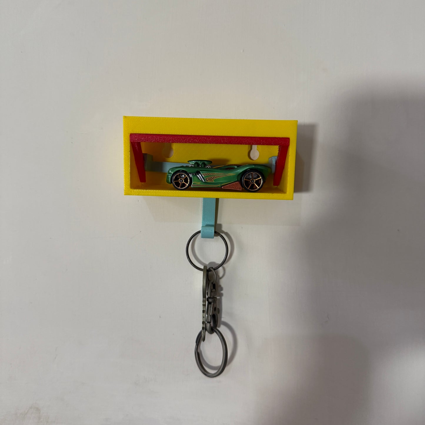 3D Printed Hot Wheels / Matchbox Garage Key holder | Hexentrix 3D