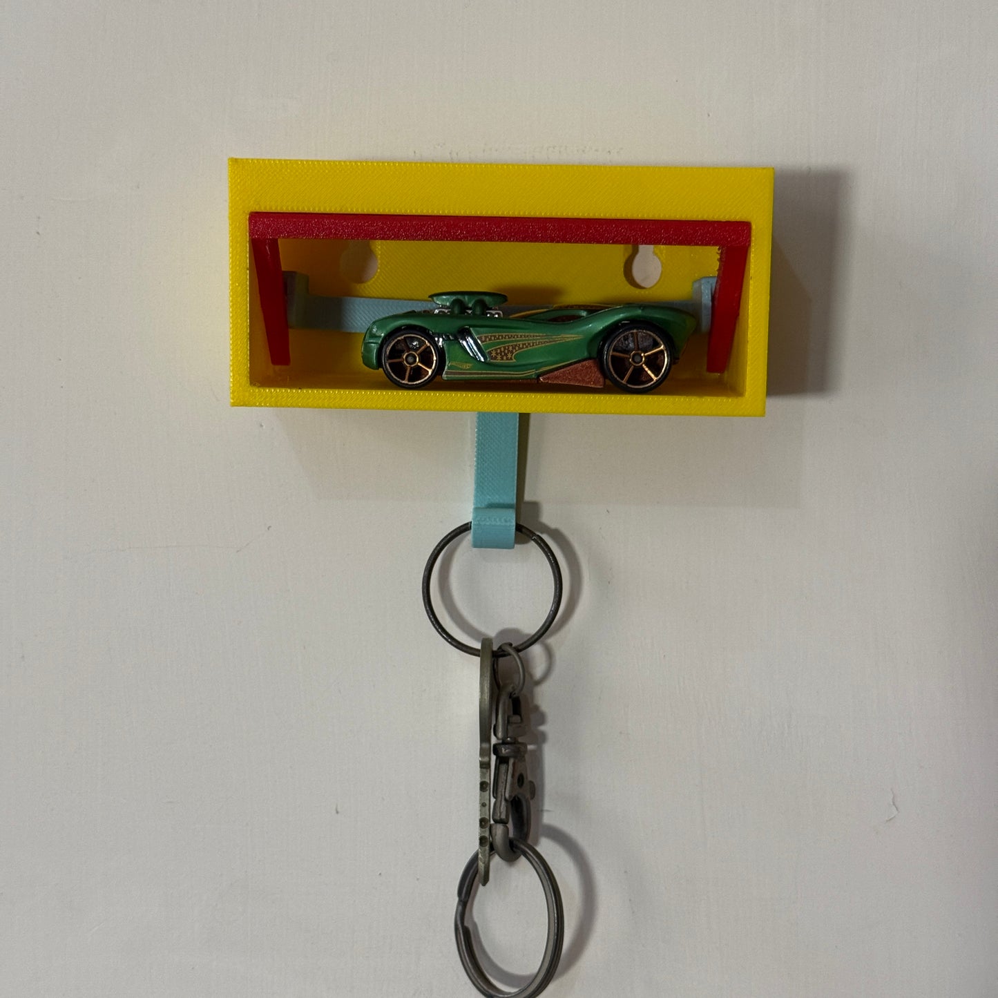 3D Printed Hot Wheels / Matchbox Garage Key holder | Hexentrix 3D
