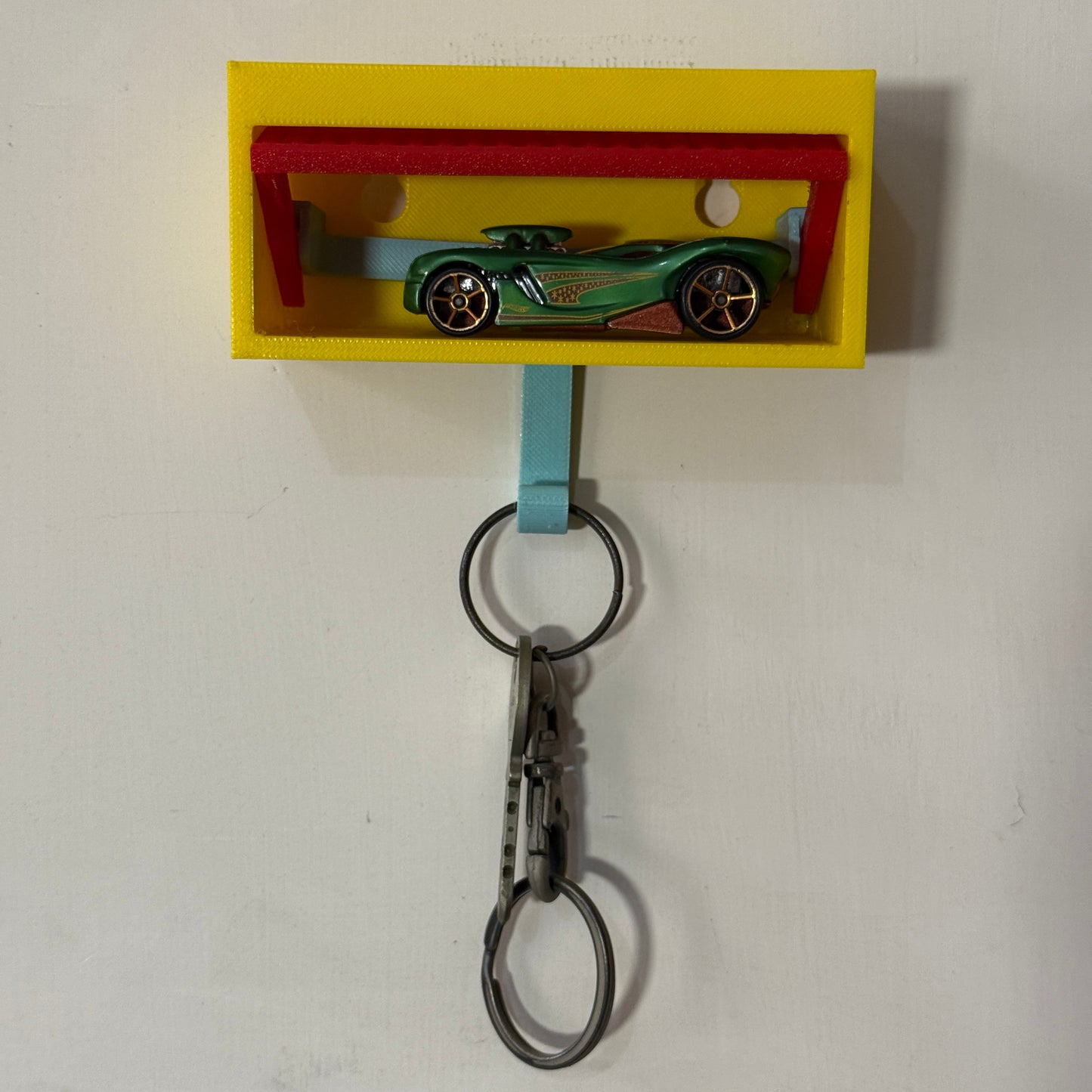 3D Printed Hot Wheels / Matchbox Garage Key holder | Hexentrix 3D