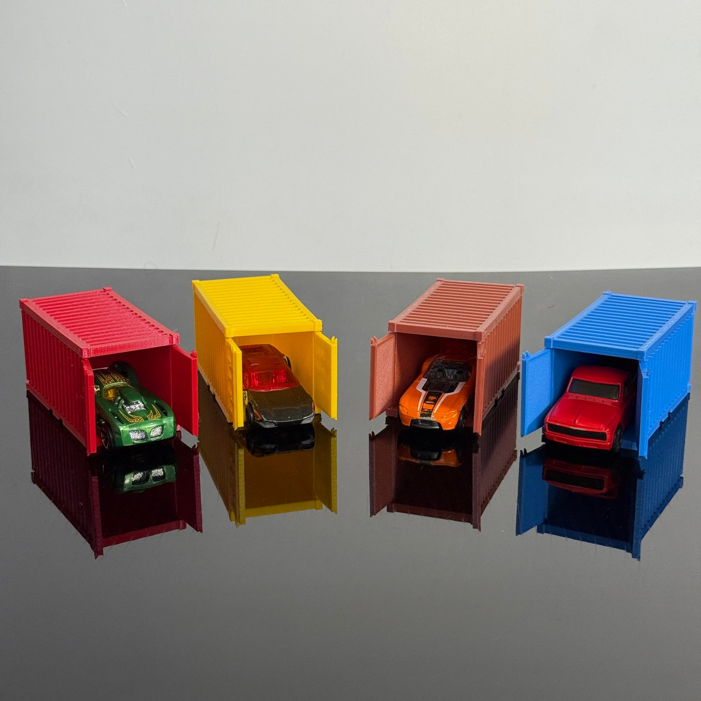 3D Printed Hot Wheels / Matchbox Shipping Containers | Hexentrix 3D