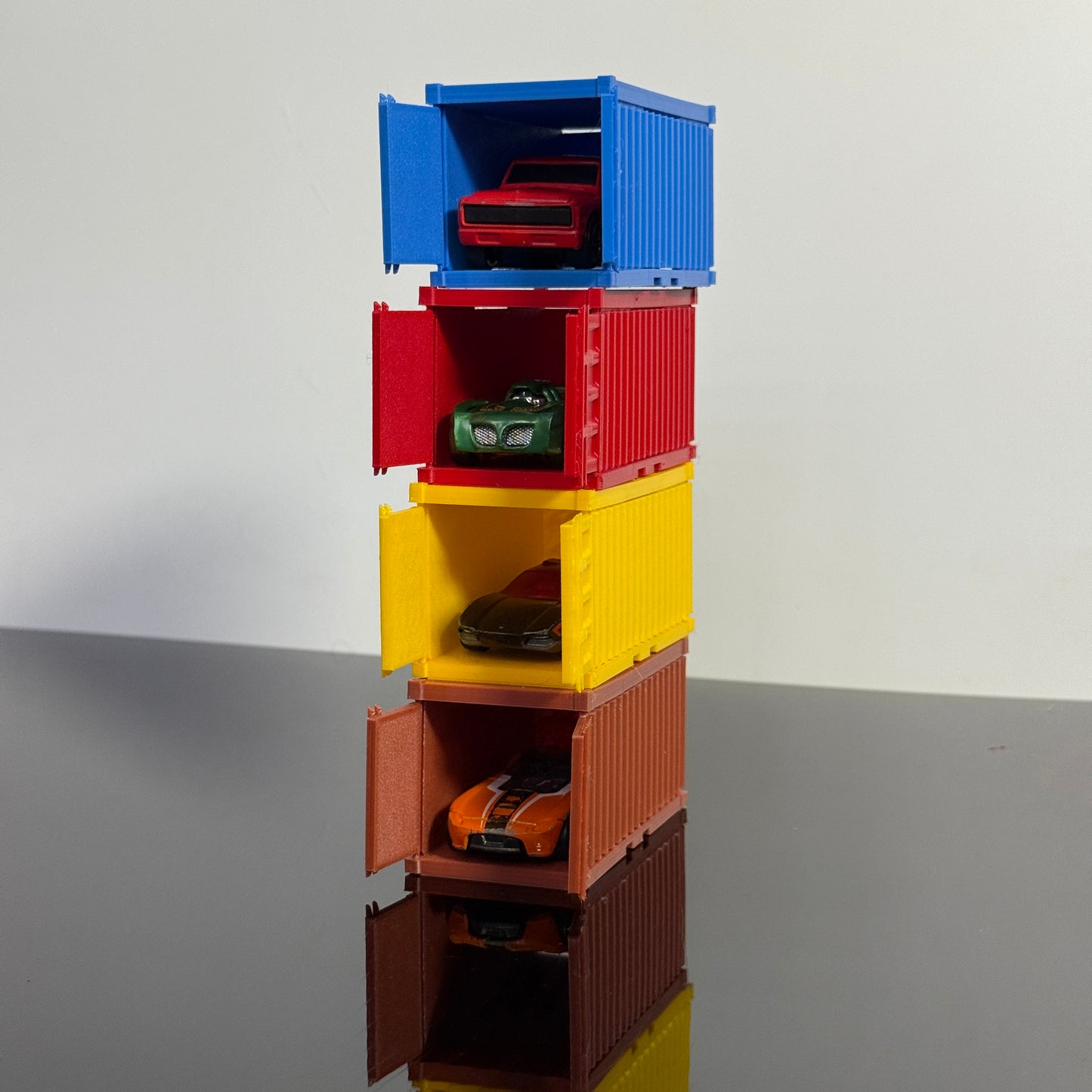 3D Printed Hot Wheels / Matchbox Shipping Containers | Hexentrix 3D