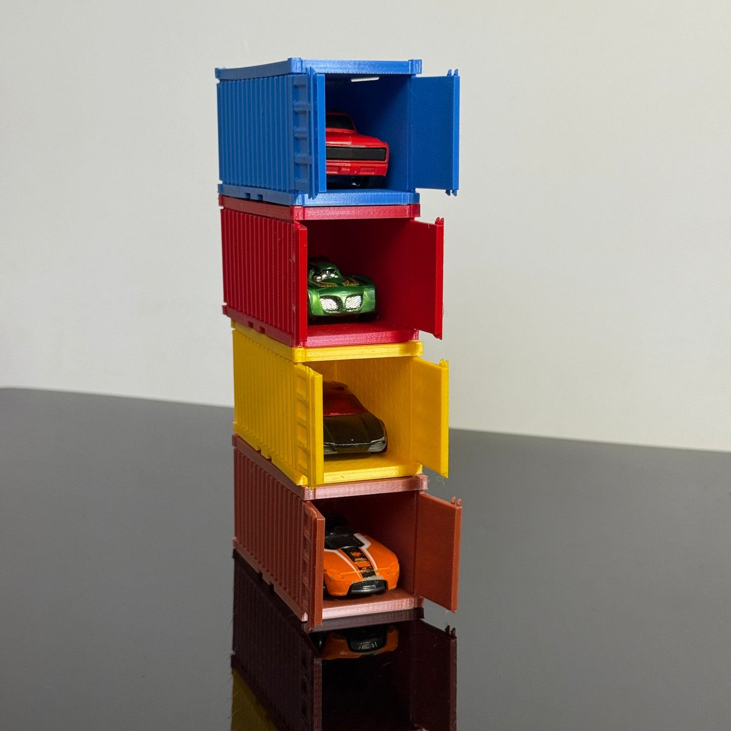 3D Printed Hot Wheels / Matchbox Shipping Containers | Hexentrix 3D