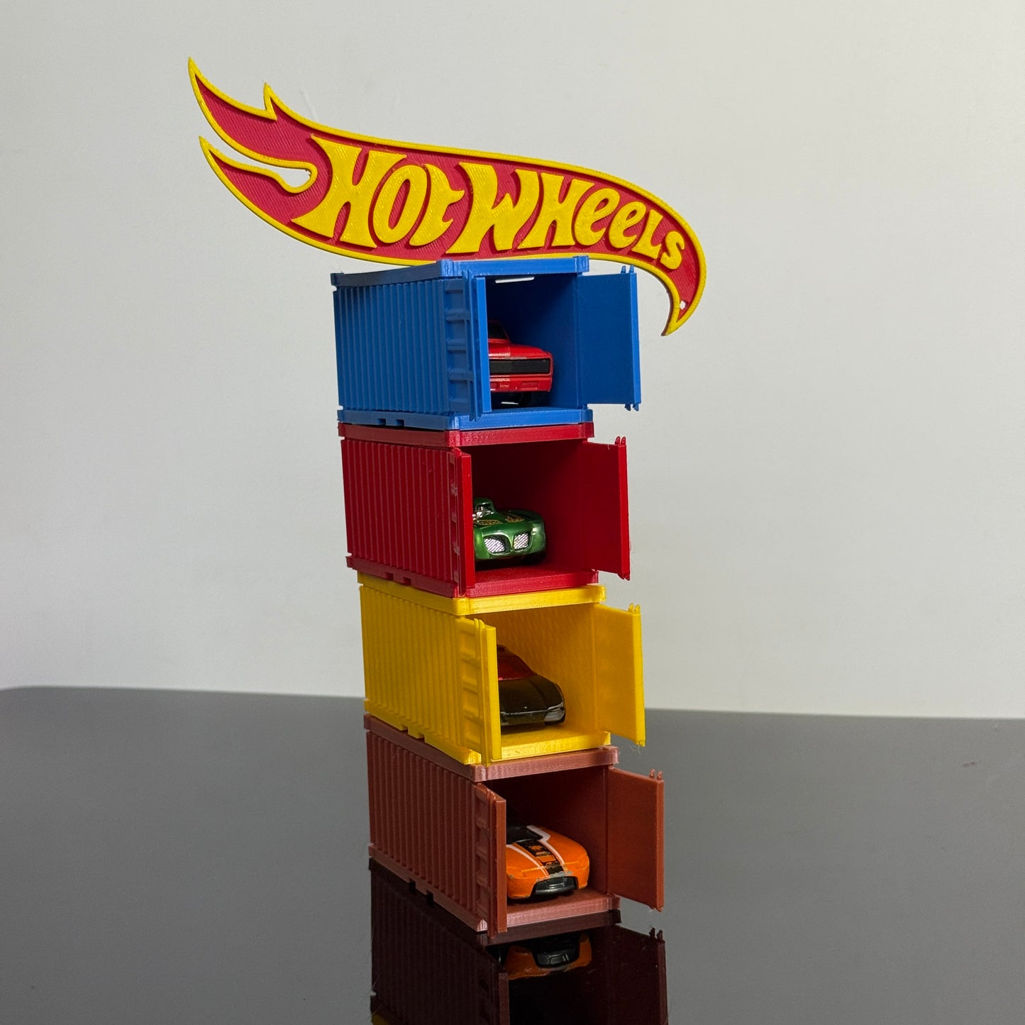 3D Printed Hot Wheels / Matchbox Shipping Containers | Hexentrix 3D