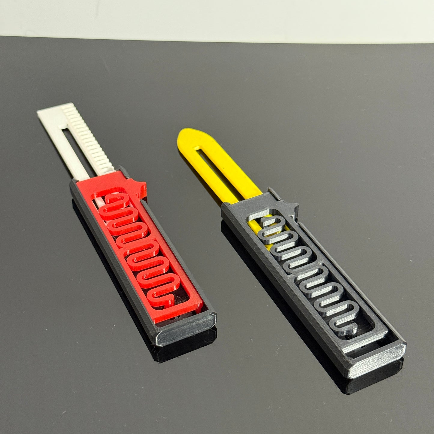 OTF Fidget Knife (Toy) | EDC Fidget Toy | Hexentrix 3D