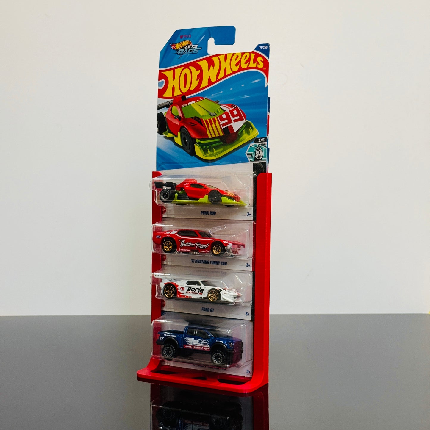3D Printed Hot Wheels Display Stand | Hexentrix 3D