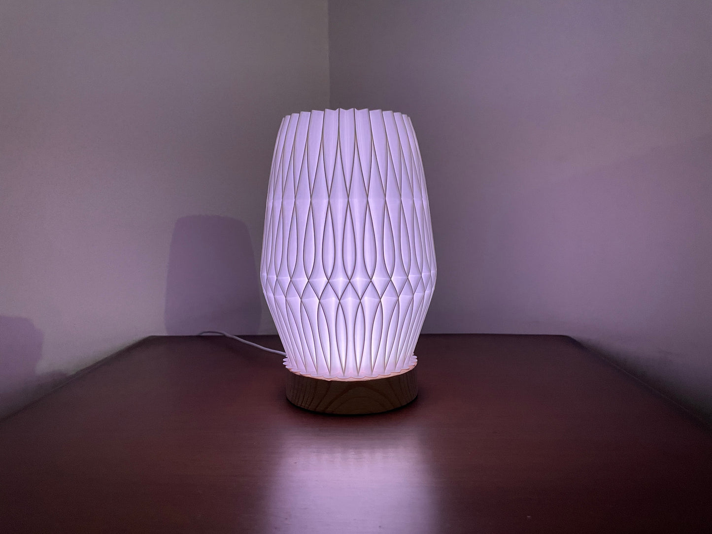 3D Printed Lamp | RGB LED Lamp | Hexentrix 3D