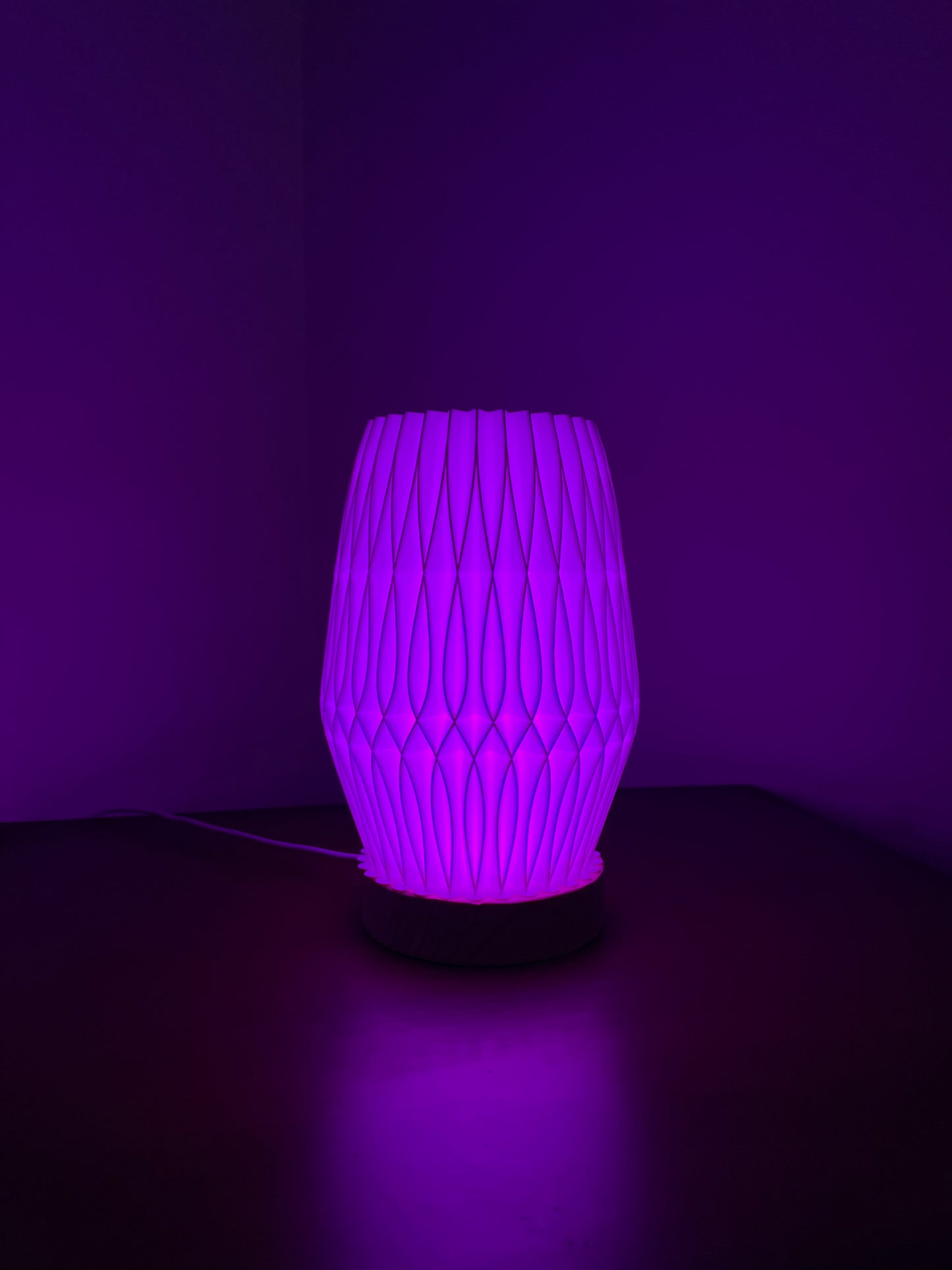 3D Printed Lamp | RGB LED Lamp | Hexentrix 3D