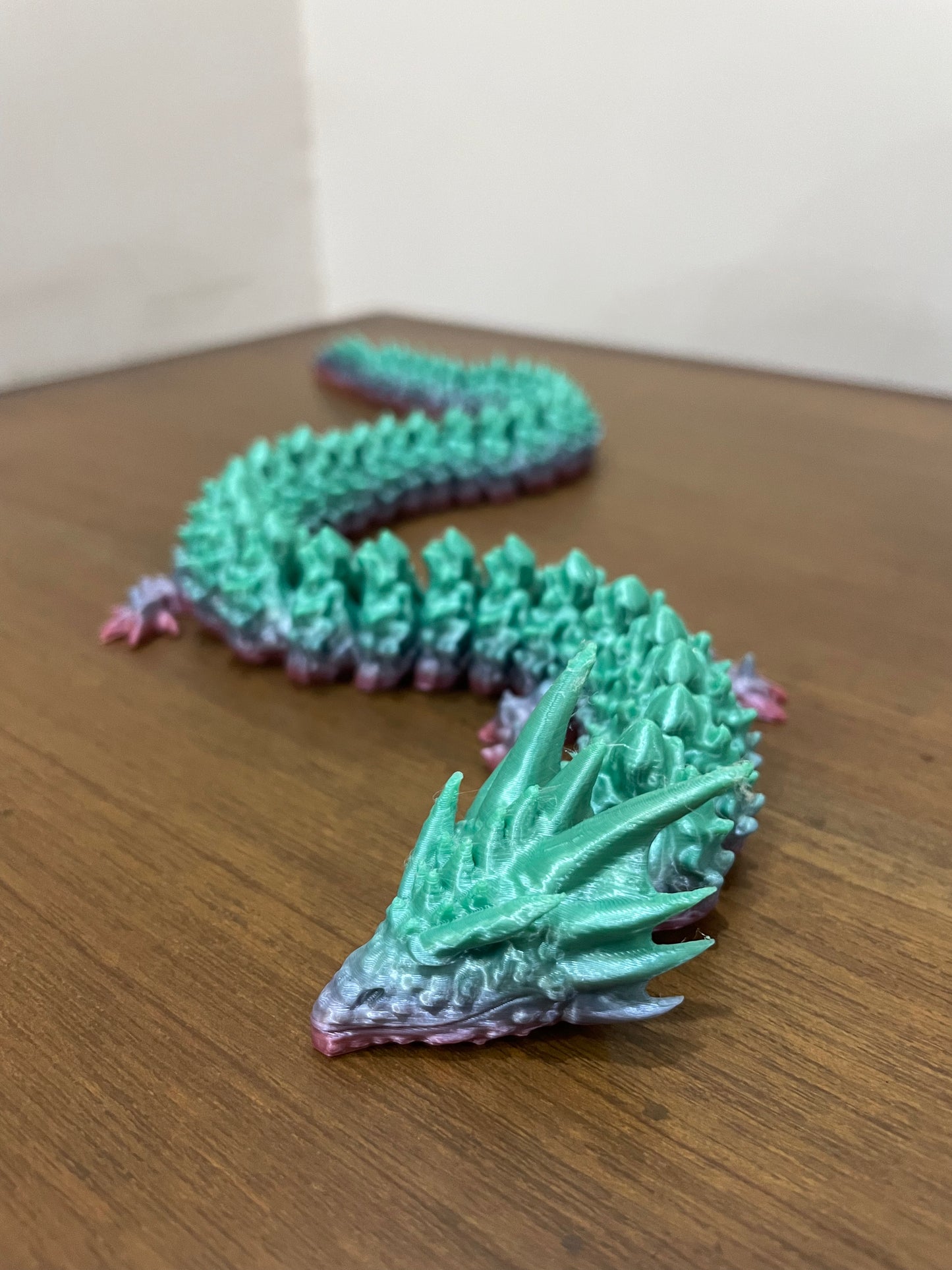 3D Printed Dragon | Articulating | Multi-coloured | Hexentrix 3D