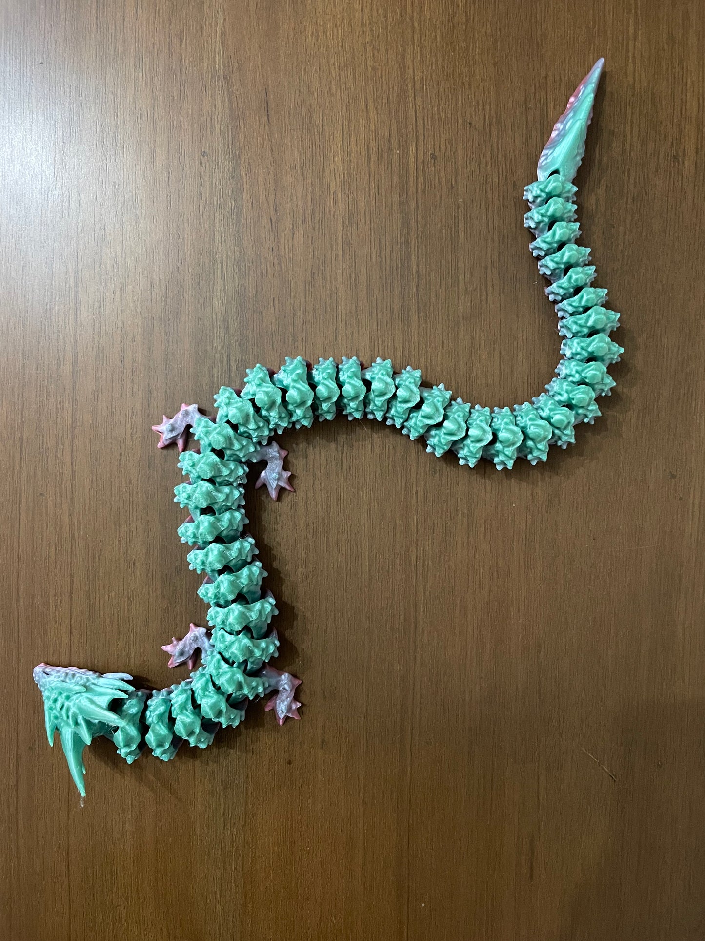 3D Printed Dragon | Articulating | Multi-coloured | Hexentrix 3D