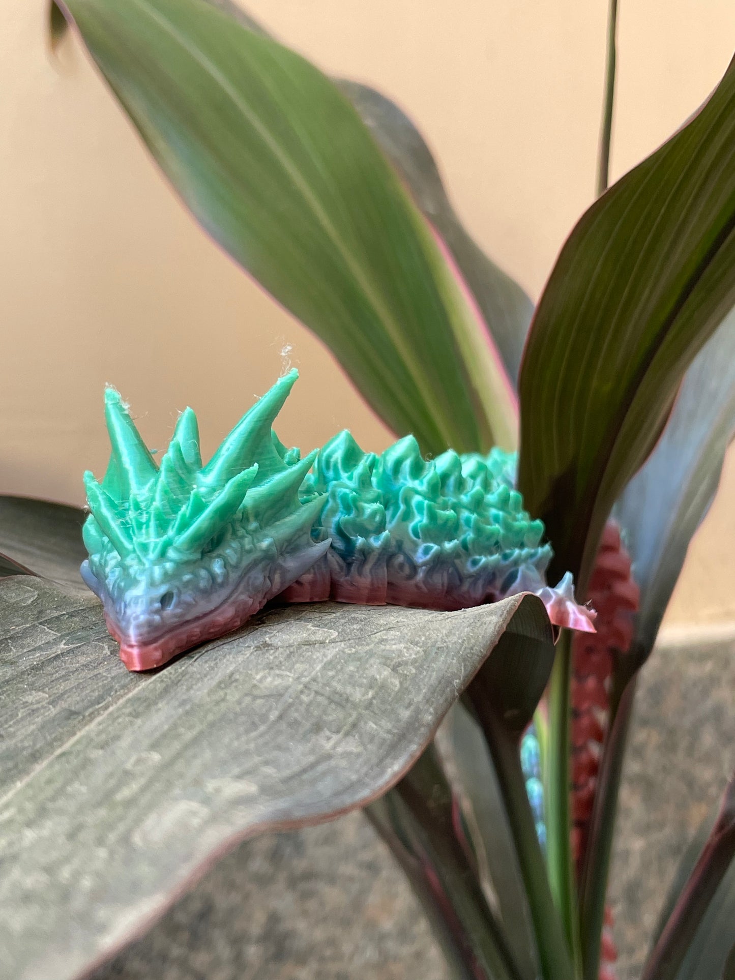 3D Printed Dragon | Articulating | Multi-coloured | Hexentrix 3D