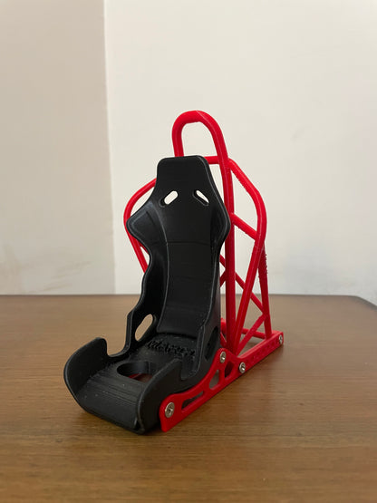 3D Printed Racing Car Seat Phone Stand | Phone Holder | Hexentrix 3D