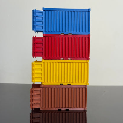 3D Printed Hot Wheels / Matchbox Shipping Containers | Hexentrix 3D