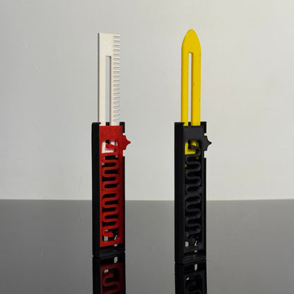 OTF Fidget Knife (Toy) | EDC Fidget Toy | Hexentrix 3D