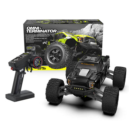Rlaarlo Omni-Terminator Carbon Fiber MINI 1:10 Scale RTR Brushless Monster Truck, RZ001B-C (367)