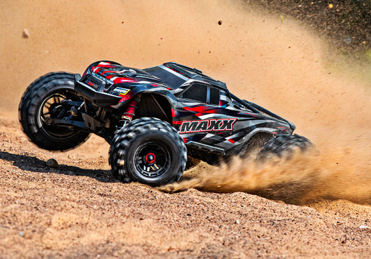 Traxxas 1/10 Maxx WideMaxx 4s 4WD Truck RED 89086-4 (2026)