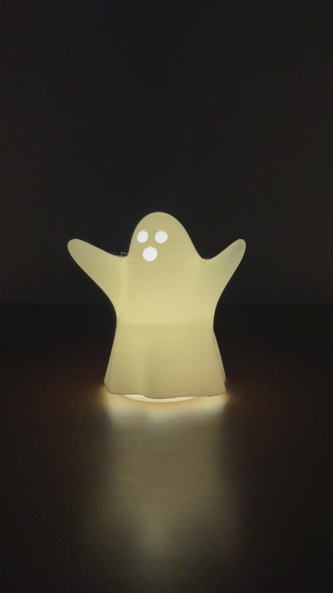 3d printed ghost light video